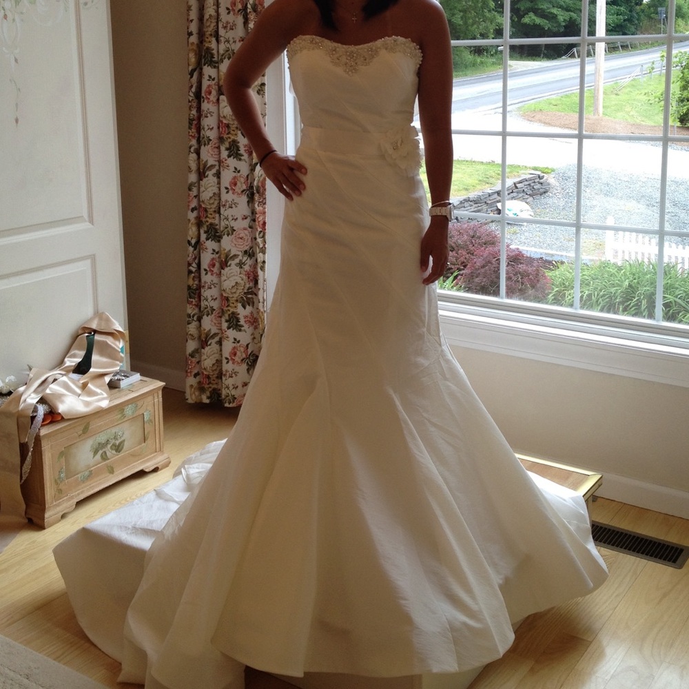 Unworn/unaltered wedding dress with tags!